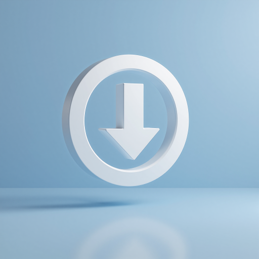 小程序图标，蓝色圆形背景，白色购物袋图案