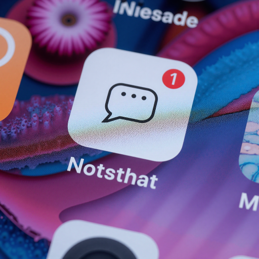 微信图标，绿色圆形背景，白色聊天气泡图案